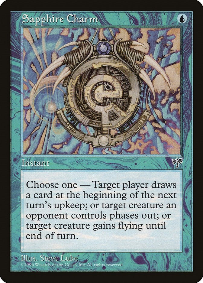Image for Sapphire Charm (MIR) - Magic: The Gathering