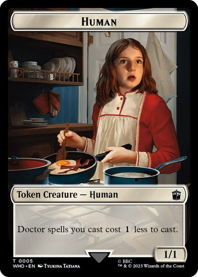 Human (0005) // Food (0026) Double-Sided Token (5 // 26) (WHO)
