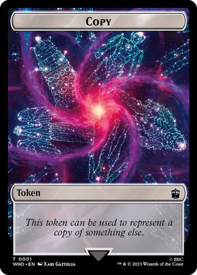 Copy // Alien Angel Double-Sided Token (1 // 11) (WHO)
