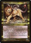 Image for Sawback Manticore (MIR) - Magic: The Gathering