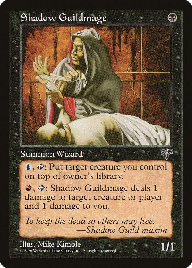 Image for Shadow Guildmage (MIR) - Magic: The Gathering
