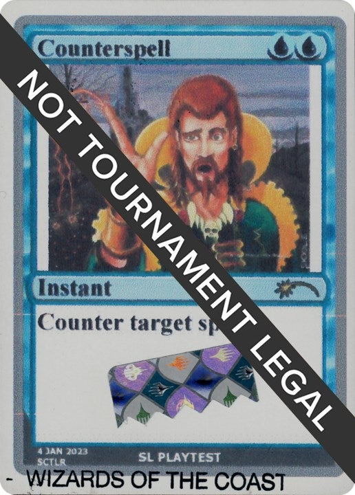 Image for Counterspell (SL PLAYTEST) (SLD) - Magic: The Gathering
