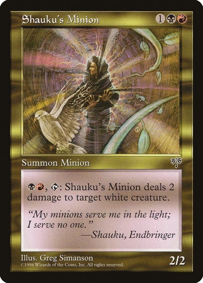 Image for Shauku's Minion (MIR) - Magic: The Gathering