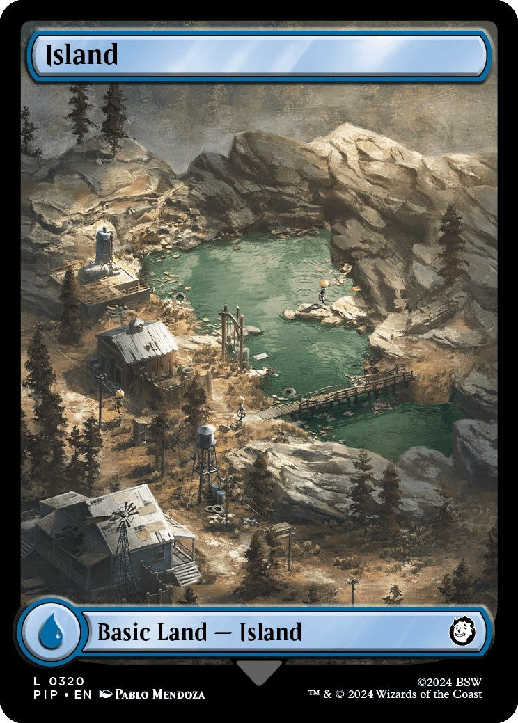 Image for Island (0320) (320) (PIP) - Magic: The Gathering