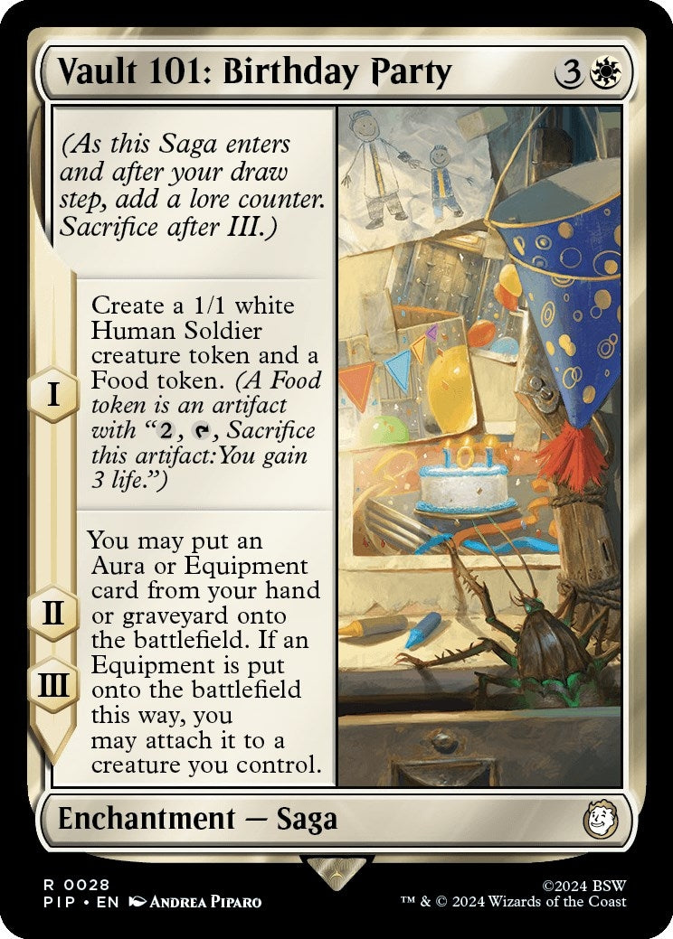 Image for Vault 101: Birthday Party (28) (PIP) - Magic: The Gathering