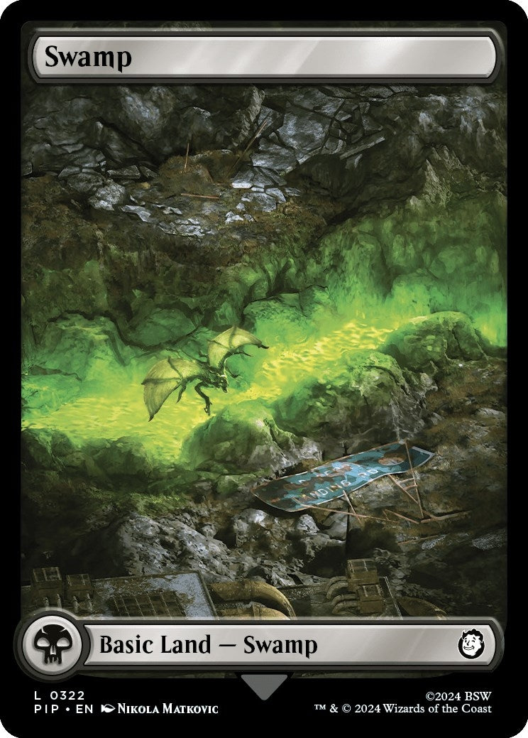 Image for Swamp (0322) (322) (PIP) - Magic: The Gathering