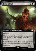 Image for Feral Ghoul (Extended Art) (381) (PIP) - Magic: The Gathering
