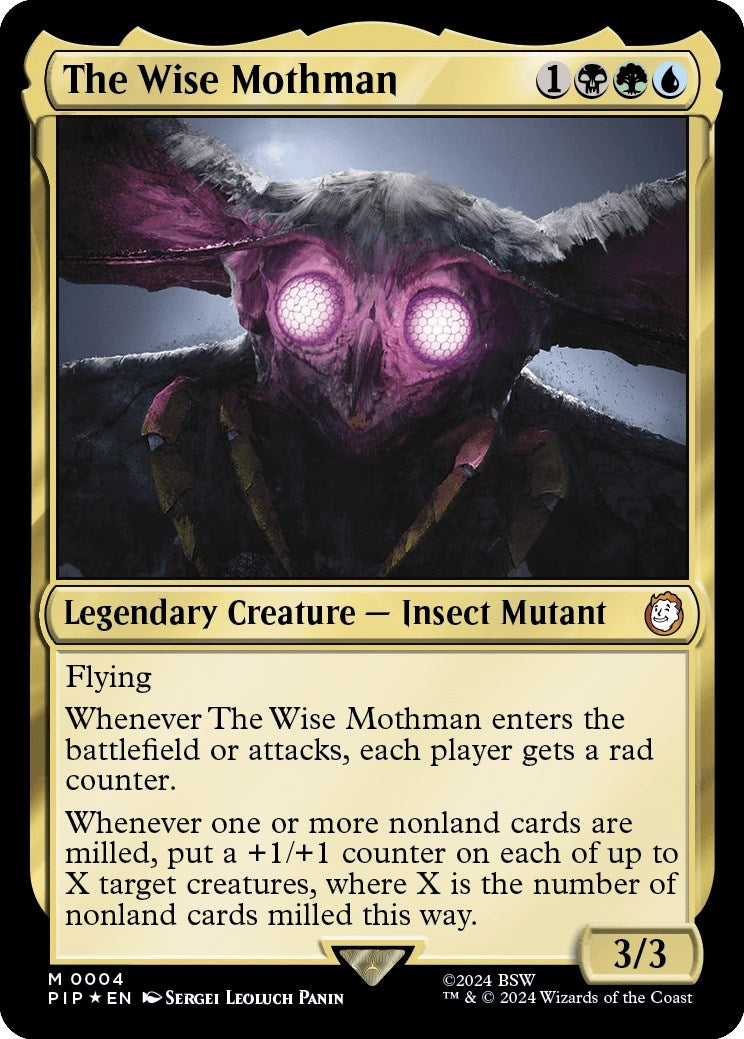 Image for The Wise Mothman (4) (PIP) - Magic: The Gathering