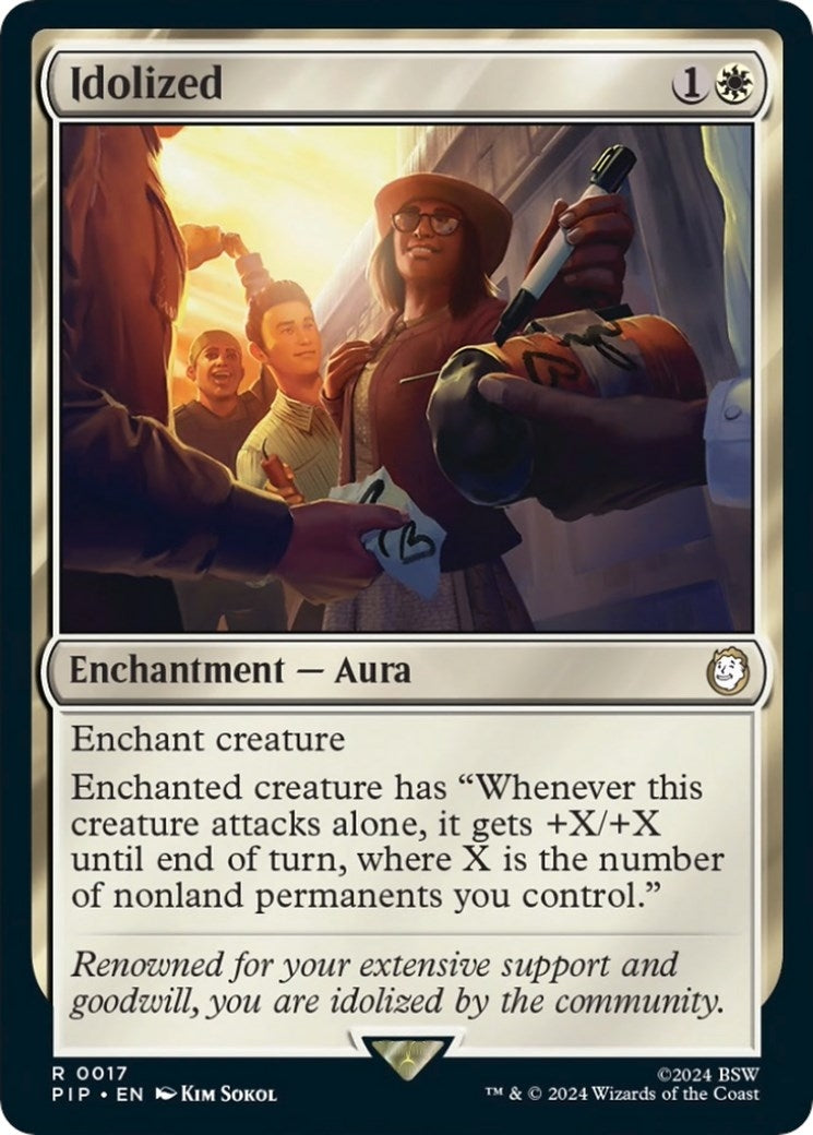 Image for Idolized (17) (PIP) - Magic: The Gathering