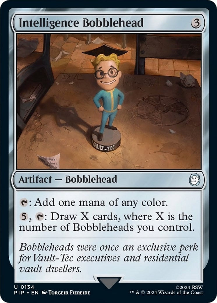 Image for Intelligence Bobblehead (134) (PIP) - Magic: The Gathering