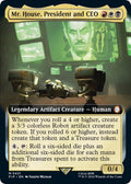 Image for Mr. House, President and CEO (Extended Art) (421) (PIP) - Magic: The Gathering