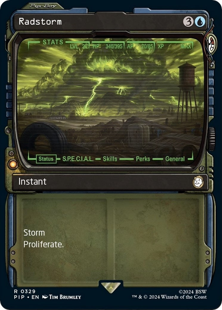 Image for Radstorm (Showcase) (329) (PIP) - Magic: The Gathering