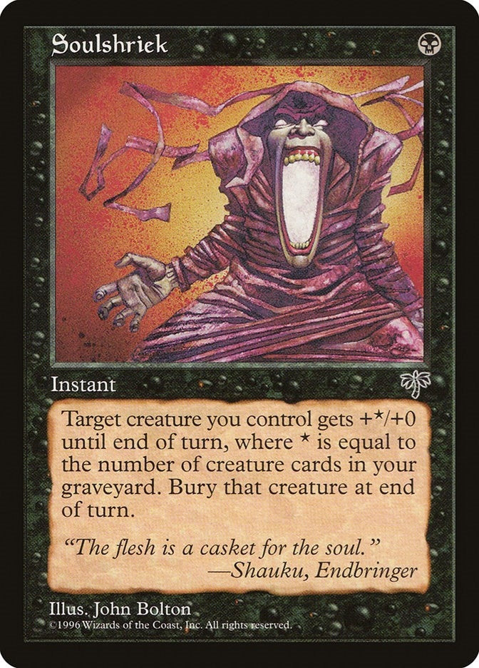 Image for Soulshriek (MIR) - Magic: The Gathering