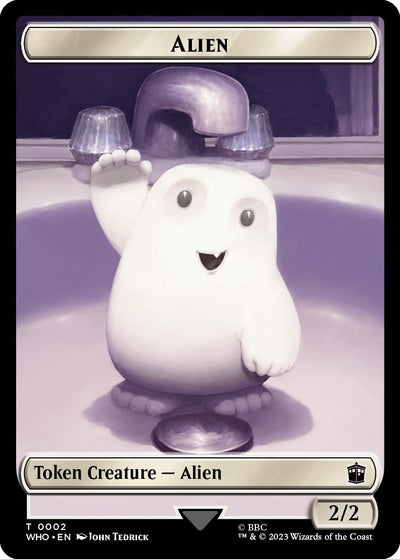 Alien // Food (0025) Double-Sided Token (2 // 25) (WHO)