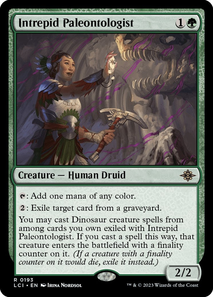 Image for Intrepid Paleontologist (193) (LCI) - Magic: The Gathering