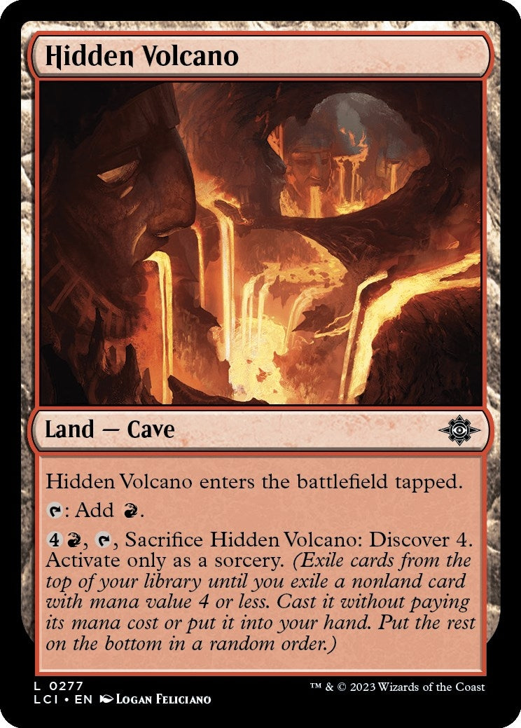 Image for Hidden Volcano (277) (LCI) - Magic: The Gathering
