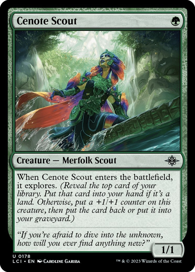 Image for Cenote Scout (178) (LCI) - Magic: The Gathering