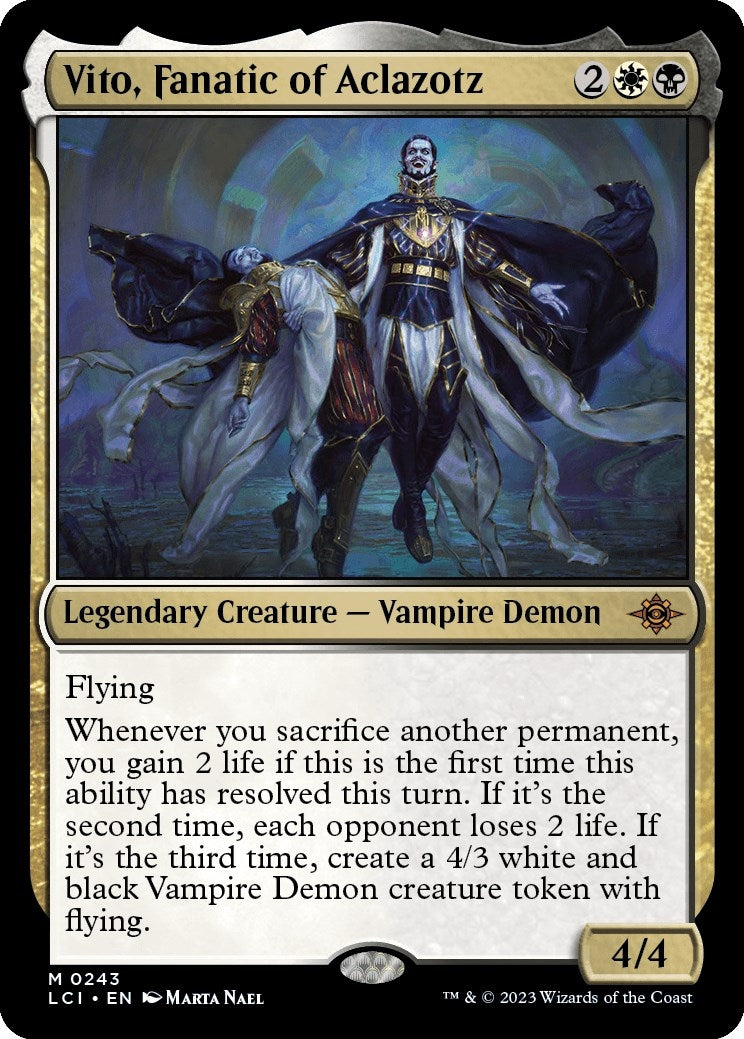 Image for Vito, Fanatic of Aclazotz (243) (LCI) - Magic: The Gathering