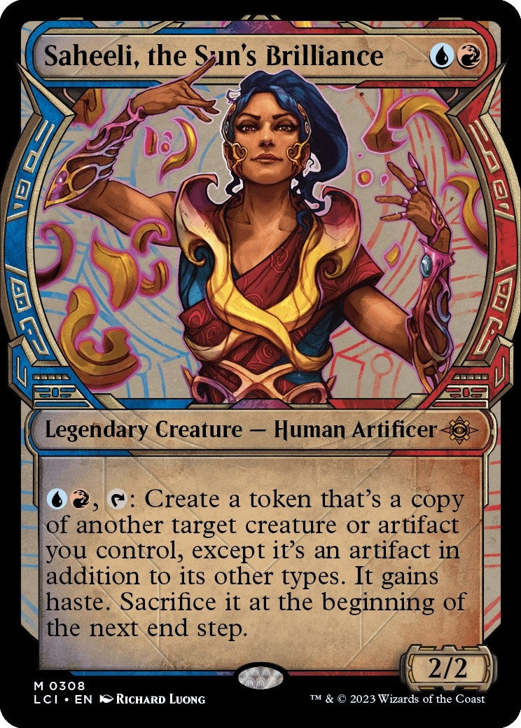 Image for Saheeli, the Sun's Brilliance (Showcase) (308) (LCI) - Magic: The Gathering