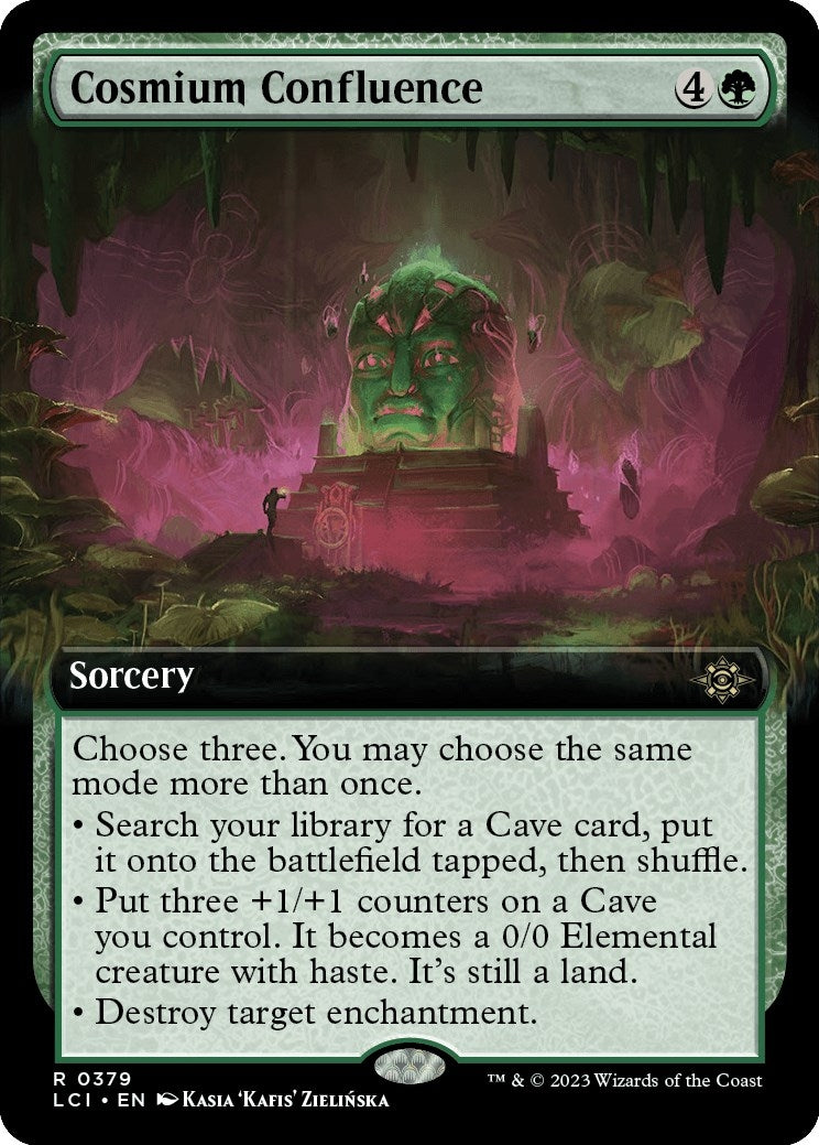 Image for Cosmium Confluence (Extended Art) (379) (LCI) - Magic: The Gathering