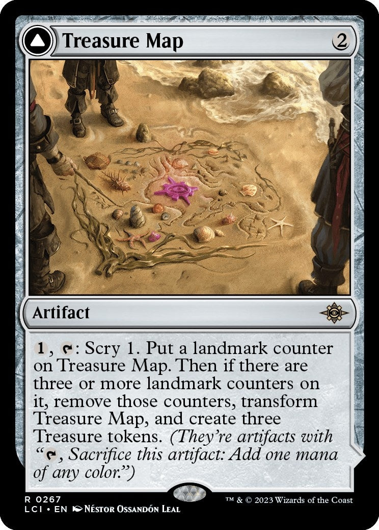 Image for Treasure Map (267) (LCI) - Magic: The Gathering