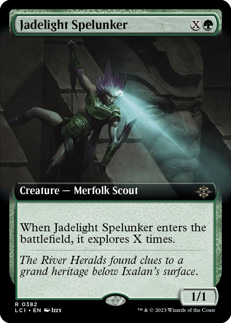 Image for Jadelight Spelunker (Extended Art) (382) (LCI) - Magic: The Gathering
