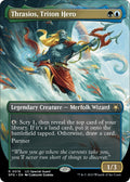 Image for Thrasios, Triton Hero (Borderless) (16) (SPG) - Magic: The Gathering