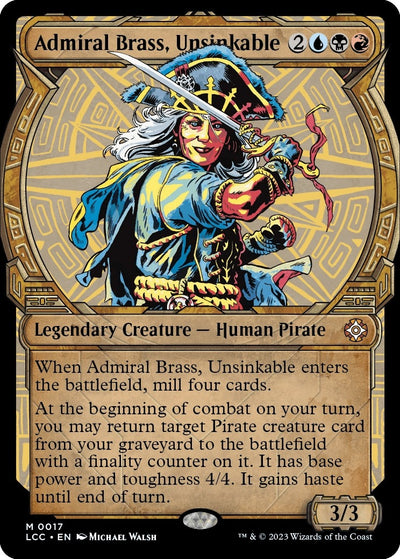 Admiral Brass, Unsinkable (Showcase) (17) (LCC)