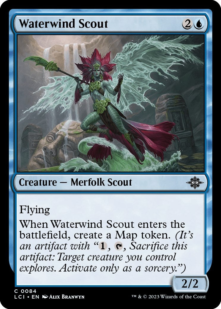 Image for Waterwind Scout (84) (LCI) - Magic: The Gathering