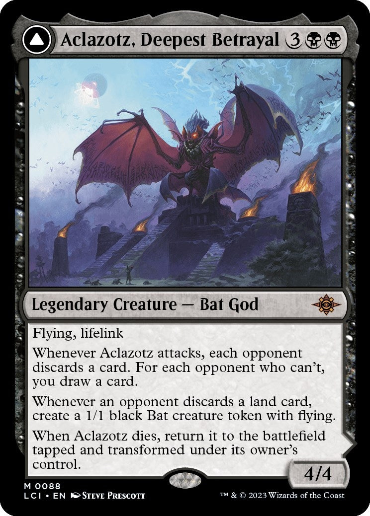 Image for Aclazotz, Deepest Betrayal (88) (LCI) - Magic: The Gathering