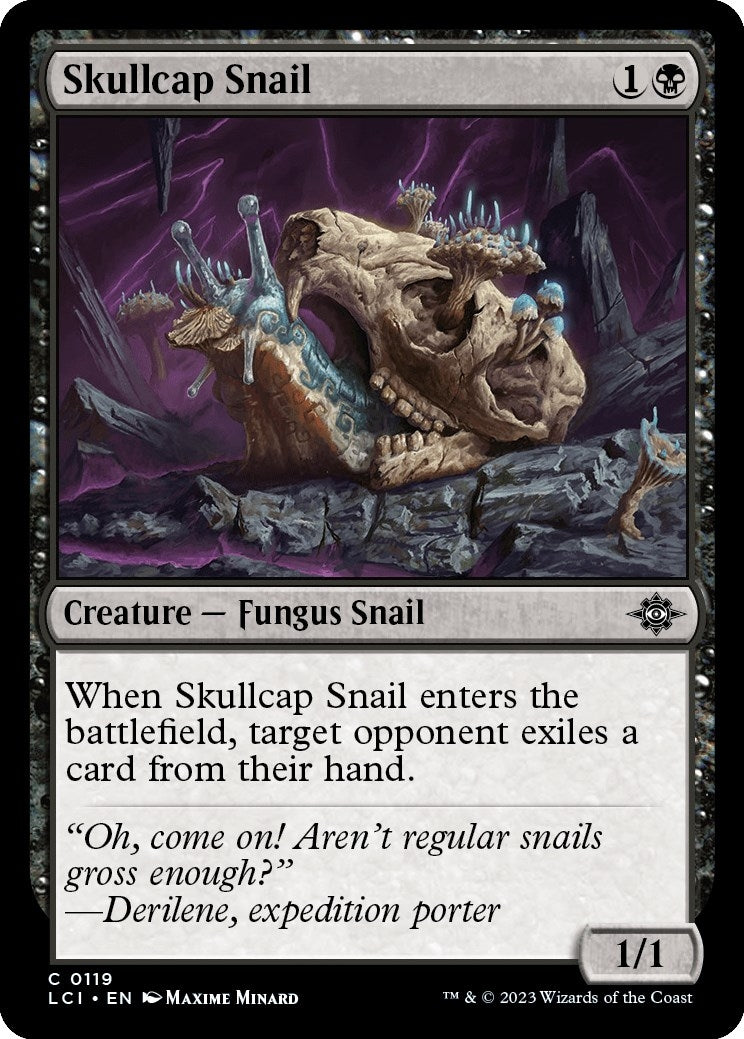 Image for Skullcap Snail (119) (LCI) - Magic: The Gathering