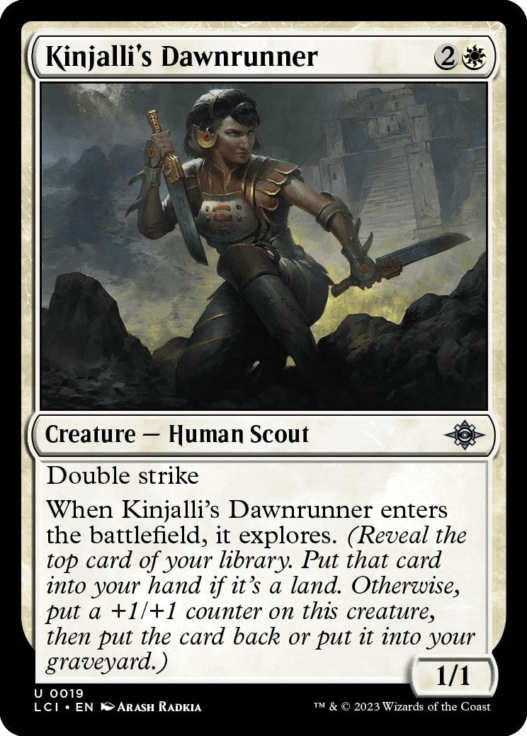 Image for Kinjalli's Dawnrunner (19) (LCI) - Magic: The Gathering