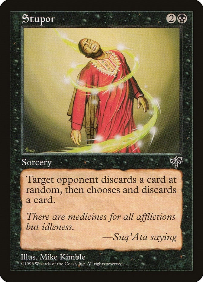 Image for Stupor (MIR) - Magic: The Gathering