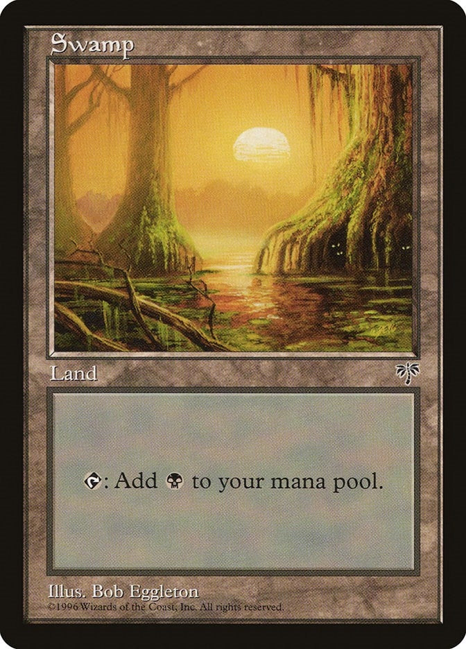 Image for Swamp (Mossy Roots) (MIR) - Magic: The Gathering