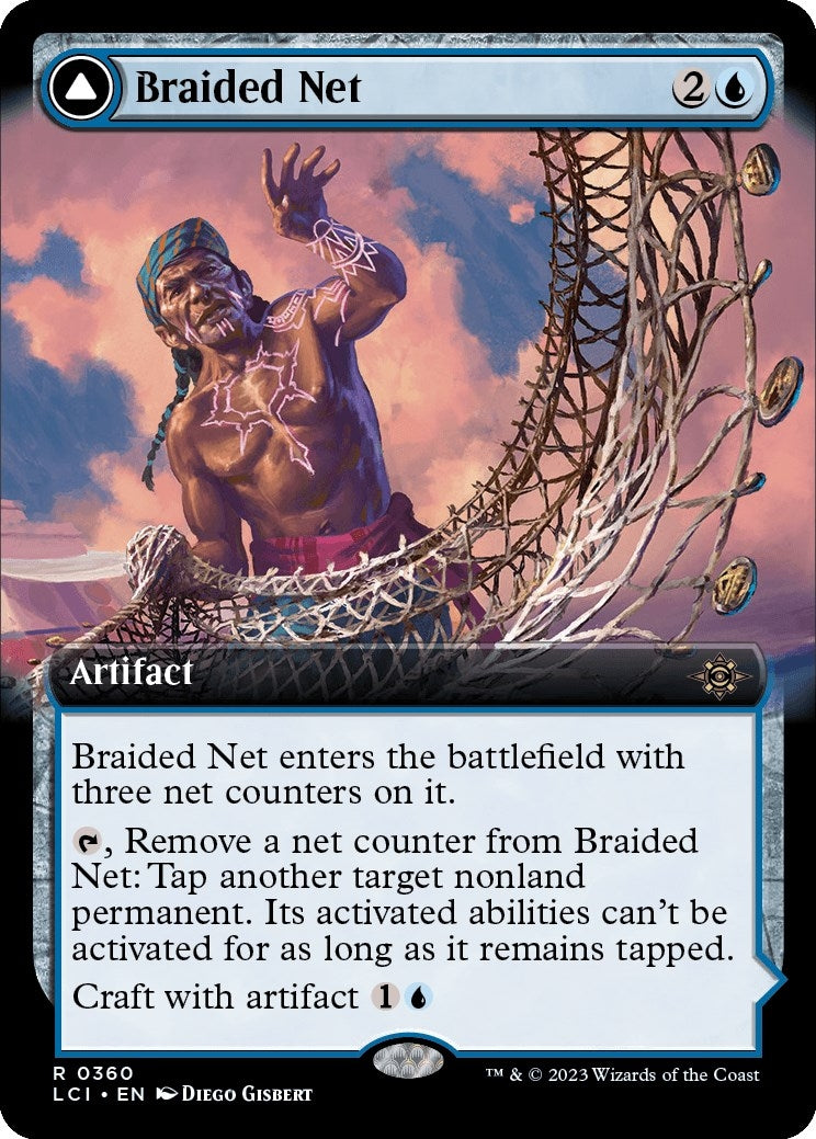 Image for Braided Net (Extended Art) (360) (LCI) - Magic: The Gathering