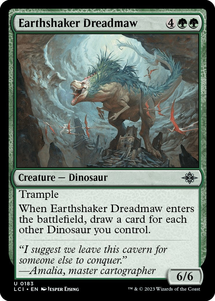 Image for Earthshaker Dreadmaw (183) (LCI) - Magic: The Gathering