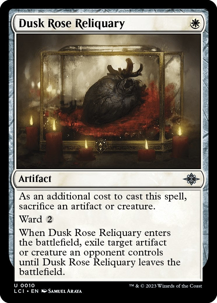 Image for Dusk Rose Reliquary (10) (LCI) - Magic: The Gathering