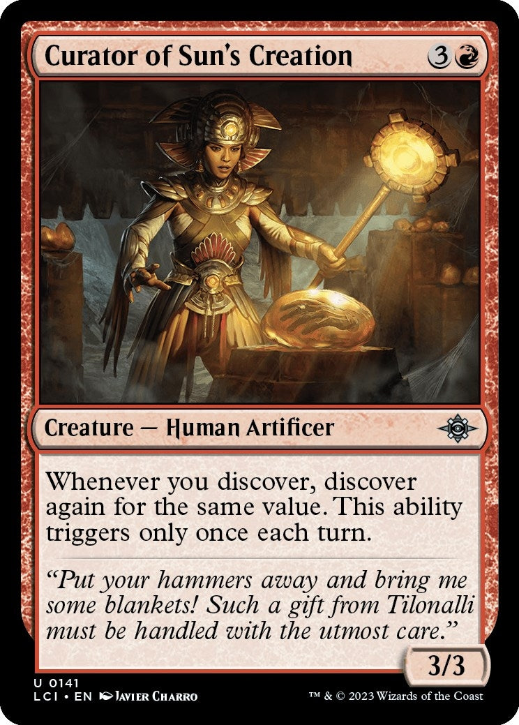 Image for Curator of Sun's Creation (141) (LCI) - Magic: The Gathering