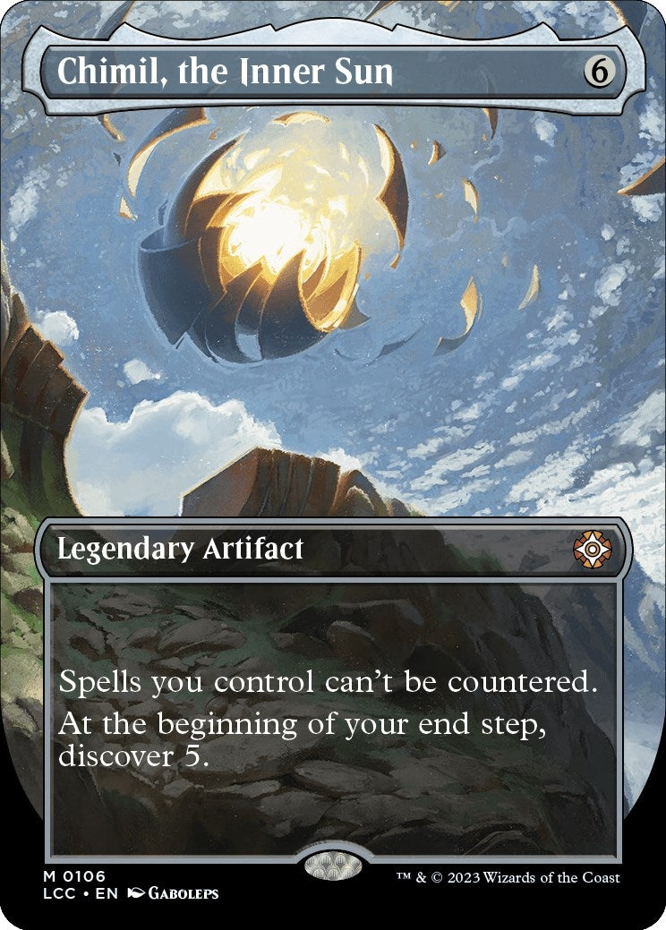 Image for Chimil, the Inner Sun (Borderless) (106) (LCC) - Magic: The Gathering