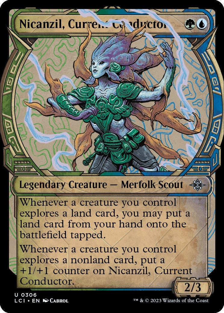 Image for Nicanzil, Current Conductor (Showcase) (306) (LCI) - Magic: The Gathering