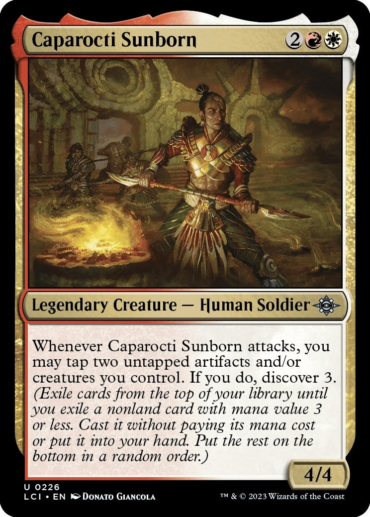 Image for Caparocti Sunborn (226) (LCI) - Magic: The Gathering