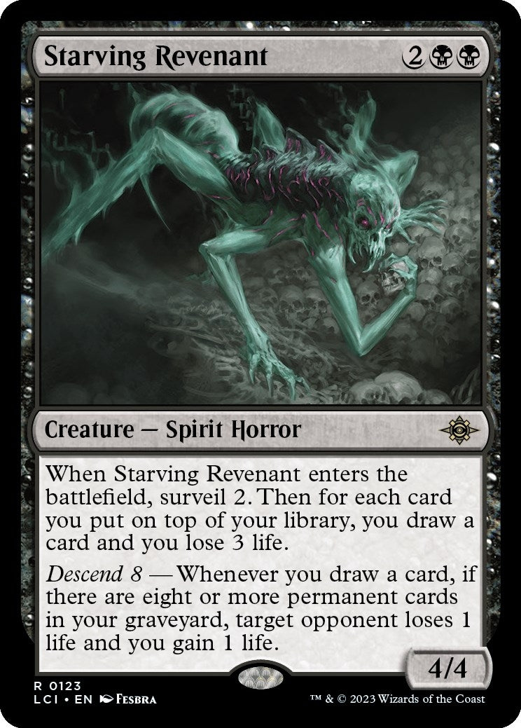 Image for Starving Revenant (123) (LCI) - Magic: The Gathering