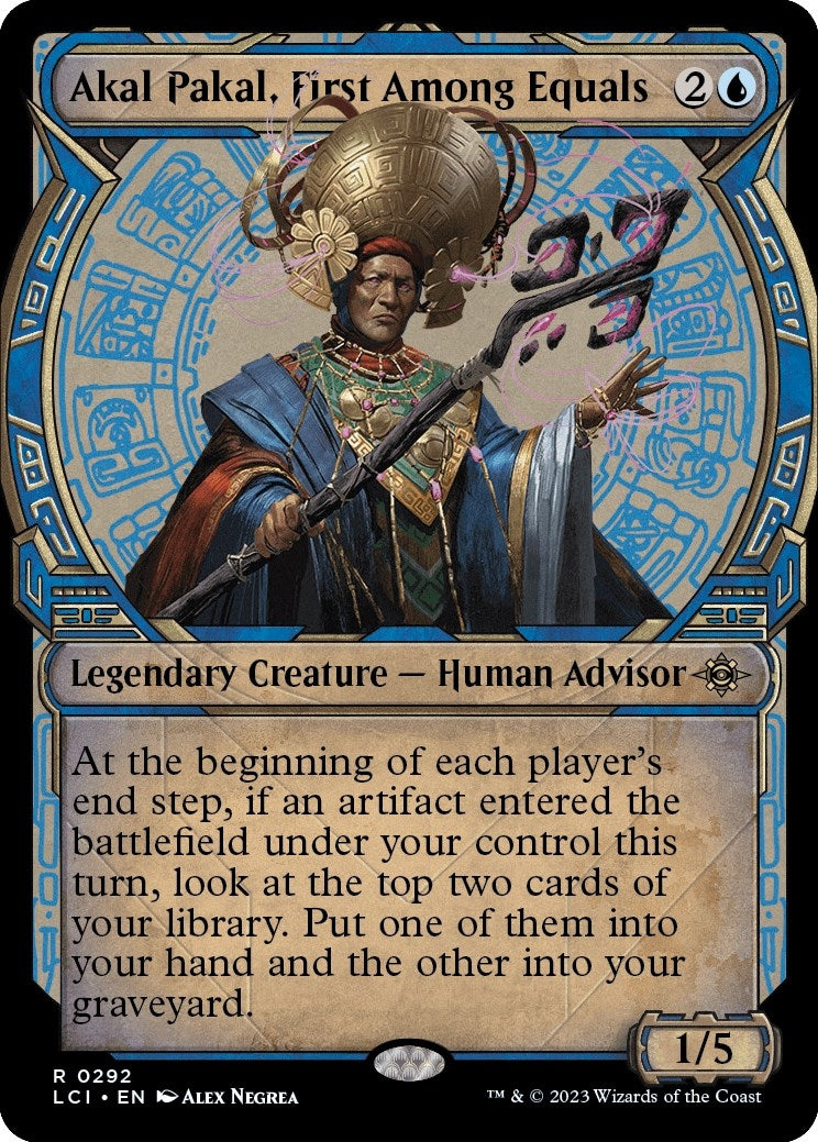 Image for Akal Pakal, First Among Equals (Showcase) (292) (LCI) - Magic: The Gathering