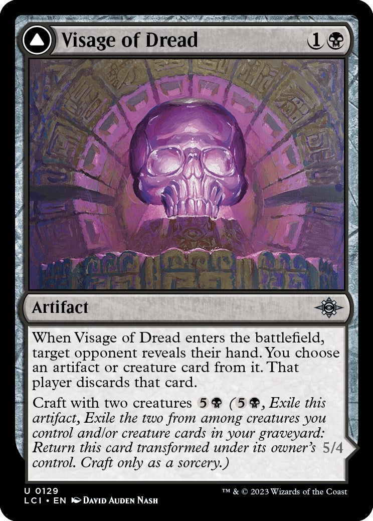 Image for Visage of Dread (129) (LCI) - Magic: The Gathering