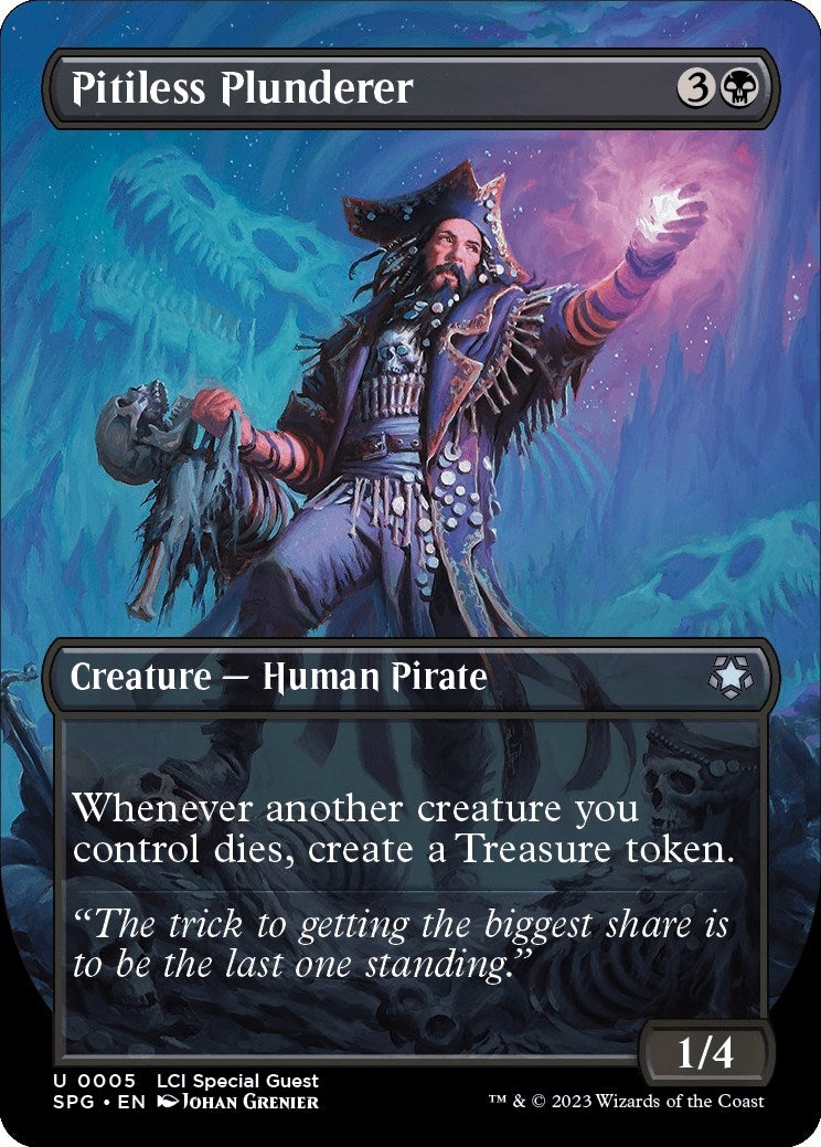Image for Pitiless Plunderer (Borderless) (5) (SPG) - Magic: The Gathering