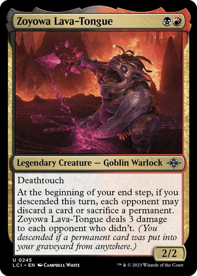 Zoyowa Lava-Tongue (245) (LCI)
