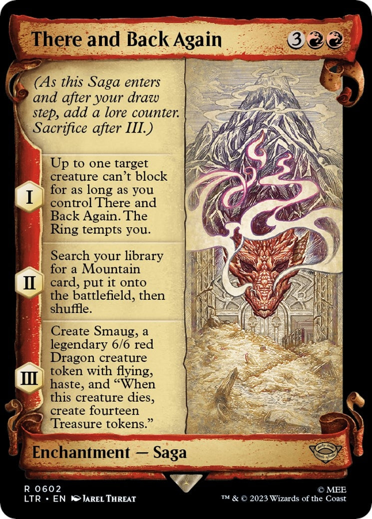 Image for There and Back Again (Showcase Scrolls) (602) (LTR) - Magic: The Gathering