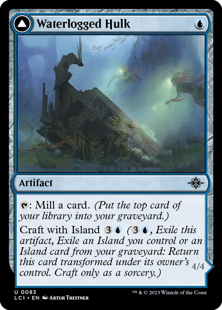 Image for Waterlogged Hulk (83) (LCI) - Magic: The Gathering