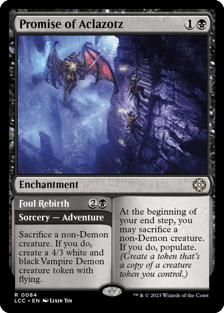 Image for Promise of Aclazotz (84) (LCC) - Magic: The Gathering