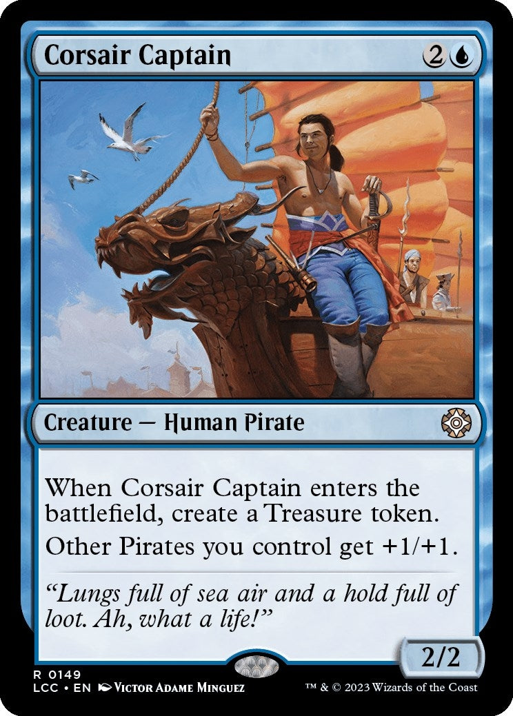 Image for Corsair Captain (149) (LCC) - Magic: The Gathering